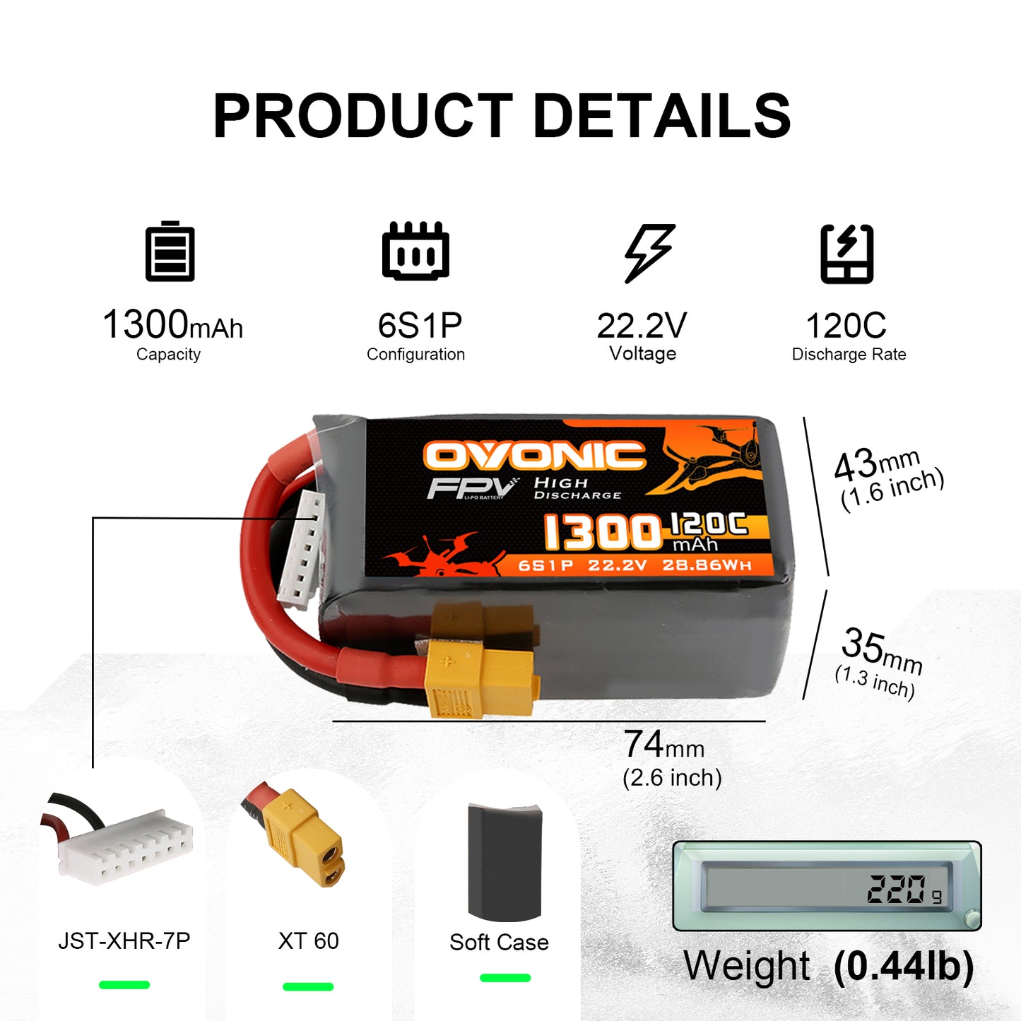 OVONIC LiPo Batteries