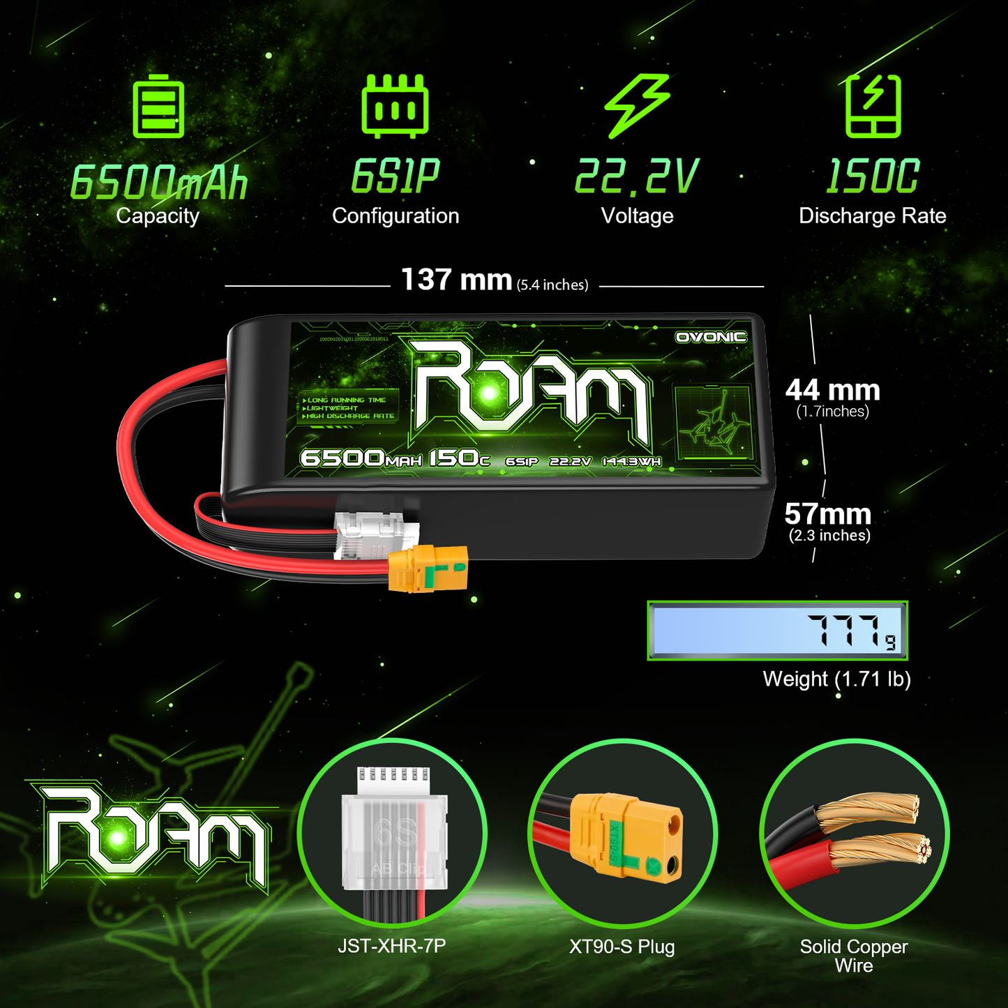 OVONIC LiPo Batteries